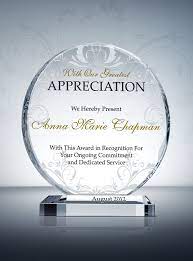 Express gratitude to your mentor/teacher that retired or. Custom Circular Crystal Appreciation Award Thank You Teacher Gifts Teacher Appreciation Gifts Teacher Appreciation Week