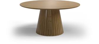 What are the proper dining room sizes by table dimensions. Whirl Teak Round Dining Table Gloster