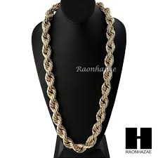 Click here to see all of our exclusive deals. New Run Dmc 14k Yellow Gold Plated 12 To 20mm Wide 30 Hollow Dookie R Raonhazae