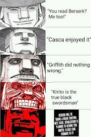 Berserk Meme Berserk Anime Memes Funny Anime Funny