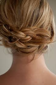 Easy and elegant twisted bun hairstyle. Romantic Low Braided Updo For Summer Hairstyles Weekly
