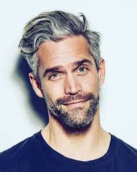 A caucasian person is considered to be graying prematurely if he develops gray hair before his late teens. Older Mens Hairstyles Grey Hair Men Mens Hairstyles