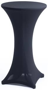 23 X 42 Stretch Cocktail Table Cover Black Cocktail Tables Cocktail Table Decor Party Table Cloth