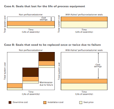 Kalrez Cost Savings Comparisons Case Studies C B Equipment