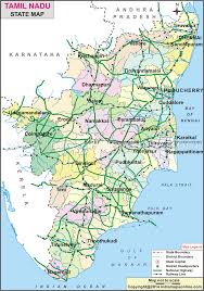 Tamil nadu map by googlemaps engine. Tamil Nadu Map Tamil Nadu State Map India