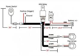 This diagram gives information of circuit's components as. Universal Relay Harness Wire Kit W Led Light On Off Switch Ijdmtoy Com