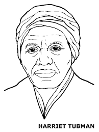 Harriet Tubman coloring pages