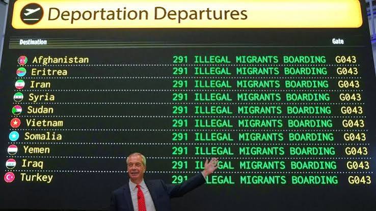 Reform UK chief Nigel Farage says party will mass deport migrants if it wins election | Euronews