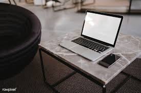 Laptop And A Phone On A Marble Table Free Image By Rawpixel Com Karolina Kaboompics Phone Marble Laptop Digital Tablet