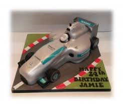 Formula one lewis hamilton car cake. Lewis Hamilton F1 Car 24th Birthday Cake 1 Bakealous