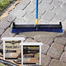 You'll want to set your hose to the shower setting and shower water at a height of 4ft. Applying Polymeric Sand To An Existing Patio Or Walkway Sakrete