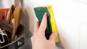 Apply paste to grease stains and let dry. How To Clean Greasy Walls Backsplashes And Cabinets Kitchn