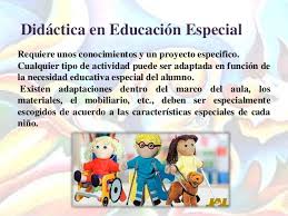 Resultado de imagen de educacion especial