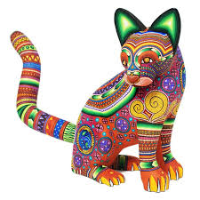 Jose Calvo Magaly Fuentes Cat Sandia Folk Mexican Folk Art Art Mexican Art