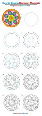 Click on the timeline to move around, you can also start drawing at any point in the history. Learn How To Draw A Mandala Easy Step By Step Drawing Tutorial For Kids And Beginners Ma Mandala Drawing Drawing Tutorial Easy Pencil Drawings For Beginners