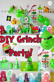 Diy Grinch Decorations Party Grinch Decorations Diy Christmas Party Grinch Christmas Decorations