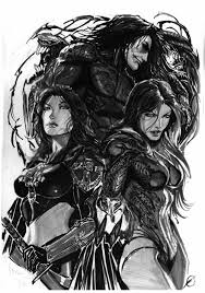 Black And White Comic Art Style Geek Art Black And White Comic Book Art By Stjepan Sejic Comic Books Art Black And White Comics Geek Art