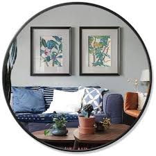 The circular shape, whether in the form of shelves, rings, mirrors, or simply circles painted directly onto the wall will spruce and liven up any. Round Mirrors Home Decor The Home Depot