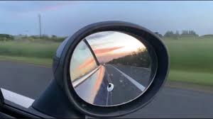 استوک فوتیج : نما از آینه بغل ماشین در جاده 26751 Timelapse Car Driving On  The Road - مزرعه فوتیج