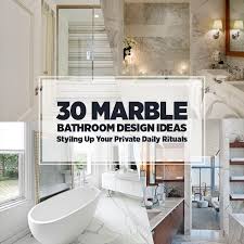A mixture of marble tile and concrete lend an industrial air to the otherwise old fashioned bathroom, while black and white tiling keeps things on the nouveau vintage side. Italian Marble Bathroom Designs Pani Bathroom Design Idea
