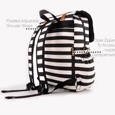 Black And White Striped Backpack Target Kaydee Baby Canvas Diaper Backpack Black And White Stripes Diaper Bag Backpack Stroller Straps Diaper Bag Tote