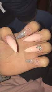 Check Out Imanityee Prom Nails Stiletto Nails Designs Nail Designs Glitter
