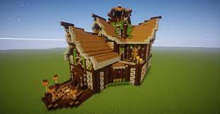 Tagged with minecraft, minecraft build, vikings; Viking Building Minecraft Map