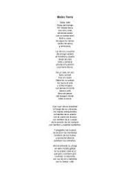 En base a los mejores resultados de la web. Apuntes Sobre El Poema Madre Tierra Docsity
