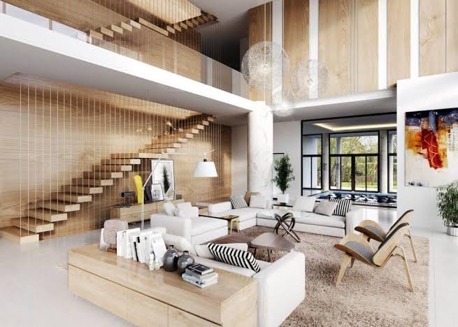 An inside look at premium, light-filled luxury living spaces., AI generated