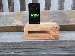 Passive Amplifier For Iphone Reclaimed Red Oak Red Oak Wood Props Amplifier