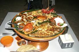 Plateau De Fruits De Mer Plage De Jimbaran Restaurant De Droite Beaucoup Moins Cher Picture Of Villa Puri Royan Jimbaran Tripadvisor