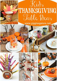 Kids Thanksgiving Table Ideas Thanksgiving Kids Table Thanksgiving Kids Thanksgiving Favors