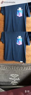 Three Can Keep A Secret If Two Are Dead Shirt Diamond Supply X Grizzly Tee Diamond Supply Tees Mens Shirts