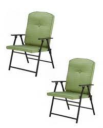Outdoor Folding Padded Green Chair Pool Deck Garden Outdoor Folding Chairs Outdoor Chairs Green Chair