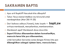 Saat kamu menerima cinta yang lain aku hanya bercinta dengan bayanganku sendiri. Sakramen Baptis Perjamuan Kudus Gereja Bersaksi Ppt Download