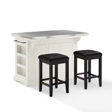 We did not find results for: Crosley Furniture Julia Island With Uph Square Stools White Black Kitchen Island 2 Counter Height Bar Stools Kf30063wh Bk