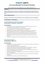 Use this bookkeeper cover letter sample as inspiration but don't copy it entirely. Full Charge Bookkeeper Resume Samples Qwikresume