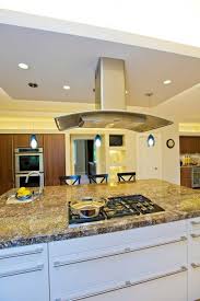 Convertible kitchen island mount range hood in stainless steel with tempered glass, led lights and carbon filters. Modern Kitchen Decorating And Arrangement Idea Pendant Lighting Glass Pendant Ligh Freestanding Kitchen Island Kitchen Vent Hood Island White Kitchen Island