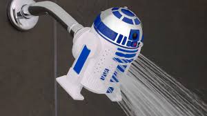 Bathroom décor to tie your theme together make your bathroom an inviting, enjoyable place with bath decorations from our fantastic assortment of exclusive ensembles. Bathroom Decor For Star War Fans Covered With Darth Vader R2 D2 Novelty Shower Accessories Realitypod