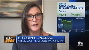 The shares are worth roughly $172 million as of thursday's closing price. Ark Invest S Cathie Wood Talks Bitcoin S Prospects