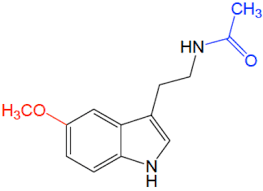 Check spelling or type a new query. Chemical Structure Of Melatonin Structural Components Shown In Black Download Scientific Diagram