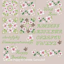 Check spelling or type a new query. Perrette Samouiloff Cherry Blossom Motifs Cross Stitch Pattern