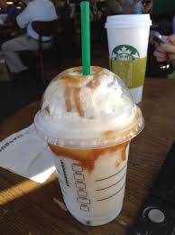 2day S Drink A Caramel Ribbon Crunch Frap From Starbucks Food Crunch I Foods
