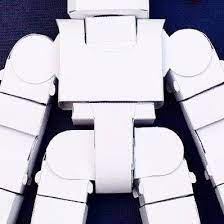 Articulated Paper Posable Robot Papertoys Papercrafts Designertoys Arttoys Illustration Drawing Packaging Graphicdesi Paper Crafts Paper Toys Toy Craft