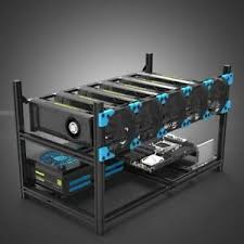 Bitcoin and altcoins bouncing right now! Bitcoin Mining Rig Frame 0 Gpus Altcoin Crypto Currency Ebay