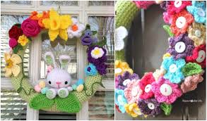 Therefore, to make this spring season more special, we share some of the ideas popular spring crochet patterns that. Spring Wreath Free Crochet Patterns