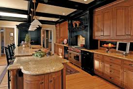 Step out of the single color zone: Nutmeg Cabinets Houzz