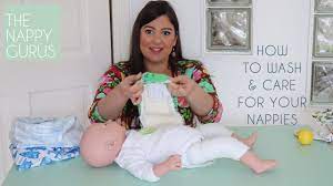 Use hot water and soap flakes or soap powders and do another wash and rinse cycle. How To Wash And Care For Your Cloth Nappies Youtube