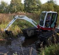 Amphibienbagger - Minibagger WK 20 NG A - Knoop Rental