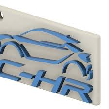 Every day new 3d models from all over the world. Toyota C Hr Key Chain 3d Model For 3d Printers Free